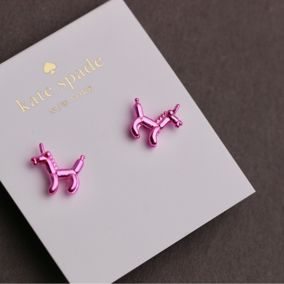 Kate Spade Whimsies Unicorn Stud - Picture 3 of 5
